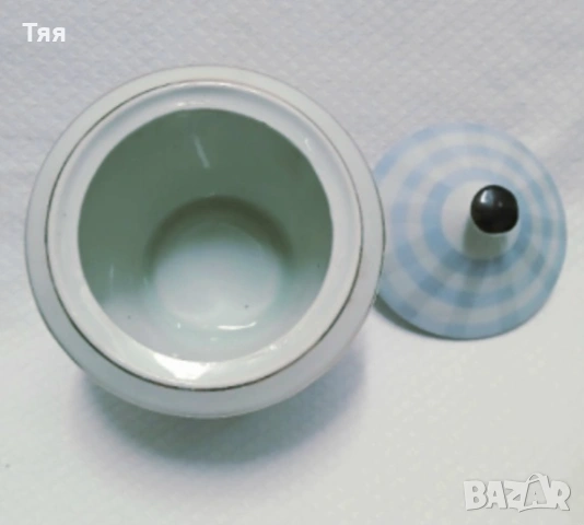 Порцеланови чайник и захарница СИП, снимка 5 - Антикварни и старинни предмети - 52436383