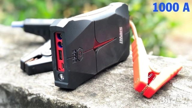 Стартерно устройство - iMars, jump starter, аварийно, бустер, акумулатор, снимка 2 - Аксесоари и консумативи - 52405151