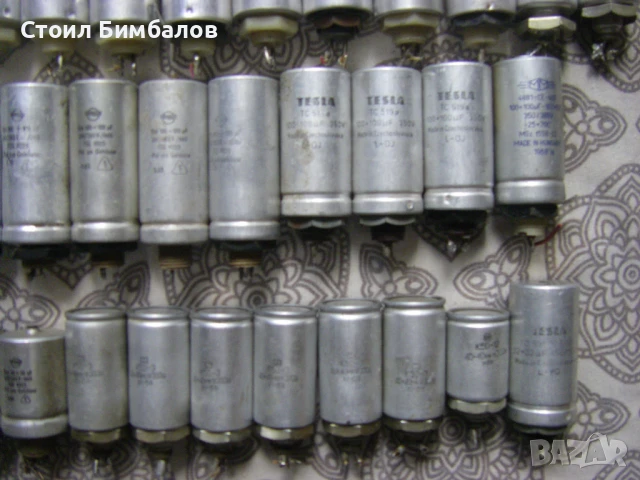 Електролитни кондензатори 150+30мкФ,150+150мкФ,100+100мкФ,50+50мкФ,40+40мкФ,32+32мкФ, снимка 7 - Друга електроника - 42328847