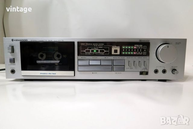 Kenwood KX-70 Stereo Cassette Deck, снимка 10 - Декове - 46067483