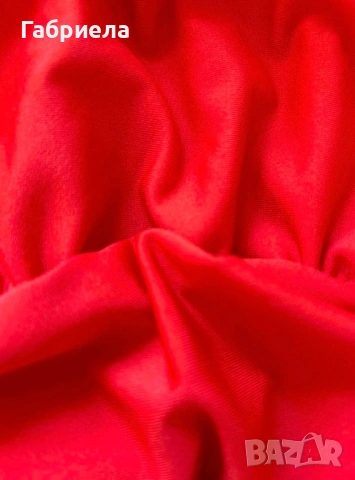 Нова червена рокля, снимка 3 - Рокли - 53326816