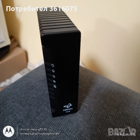 Кабелен Модем Hitron CDA-35 DOCSIS 3.0 – Отлично Състояние!, снимка 4 - Други - 52666428