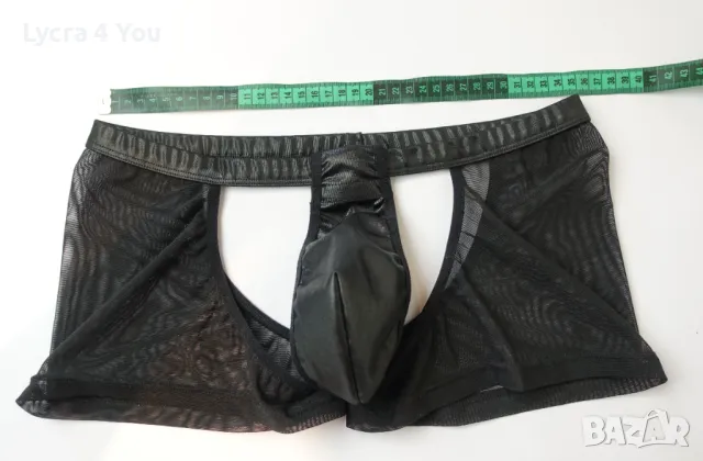 L/XL мъжки секси разкриващи боксерки, снимка 7 - Бельо - 50182196