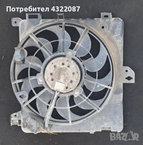 Перка охлаждане с дифузьор Опел Астра Opel Astra H 1.9 CDTI 150 к.с 2004-2010г., снимка 2 - Части - 52171815