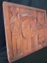 дърворезба пано 31/28/3.5 см, снимка 2