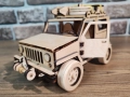 Дървен модел на Джип и Каравана – Craft Camp, снимка 4