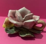  Винтидж порцеланова роза.Италия.(1970-1990), снимка 2