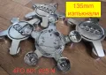 Капачки за Ауди джанти 60мм черен цвят 4B0601170, снимка 11