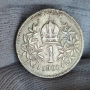 ✅АВСТРО-УНГАРСКА ИМПЕРИЯ - 1 крона 1901 г. - СРЕБРО❗, снимка 1