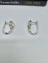 Сребърни обеци с мойсанит (Диамант) 0.5 карата, снимка 8