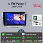 VW двоен DIN 10" мултимедия с Android 12 за Volkswagen PASSAT B7 B6 CC 2010-2015, снимка 1