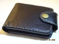 мъжки портфейл от естествена кожа /ръчна изработка/, снимка 2
