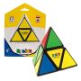 Оригинален магически пъзел Rubik's Pyramid 2x2x2 - С цветни пластини, снимка 1