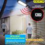 Улична соларна лампа с акумулаторна батерия и сензор за движение - КОД W778B, снимка 7