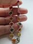 Красива сребърна гривна с Кехлибари, снимка 2