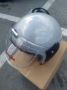 Шлем, каска за мотор скутер мотопед с визьор SAFE сива, черна,, снимка 9