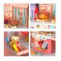 Детска кухня за игра в мини размери с всички необходими продукти, снимка 7
