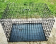 транспортна клетка метална сгъваема 92x61x67см за куче, стационар, снимка 2