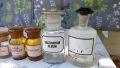 Стари стъклени аптекарски шишета и буркани -10броя, снимка 4