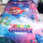 Нов единичен комплект Super Mario Galaxy Movie двулицево спално бельо с калъфка, снимка 6