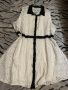 Красива голяма лятна дамска рокля от бяла дантела (размер 3ХЛ), снимка 1