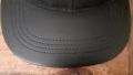 шапка бейзболна с козирка, Inperion Division Premium Styles, черна, плътен плат, кожена козирка, снимка 4