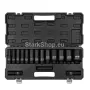 Професионални Дълбоки Ударни Вложки Комплект 12-стенни 15части (10-36мм) JCB – 4166D-9MPB, снимка 3
