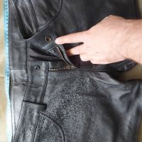 Мъжки кожени къси панталони/шорти XS-S, снимка 5 - Къси панталони - 45481207