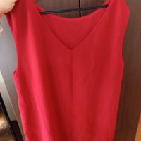 Червена рокля , снимка 2 - Рокли - 45396122