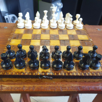 Български малък стар шах. В отлично състояние., снимка 6 - Шах и табла - 44974098