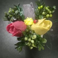 ароматни цветя от глицеринов сапун, снимка 4 - Други - 45172707