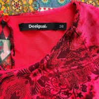 Desigual червена авангардна рокля , снимка 3 - Рокли - 45452859