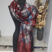 Дамски шалове от памук , снимка 8 - Шалове - 45155649