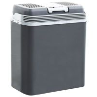 vidaXL Преносима термоелектрическа хладилна кутия 20 л 12 V 230 V E(SKU:51197, снимка 1 - Други - 45146800