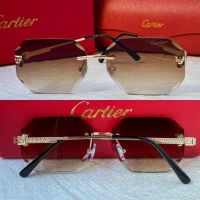 Cartier 2024 дамски слънчеви очила Осмоъгълни 4 цвята, снимка 1 - Слънчеви и диоптрични очила - 45248097