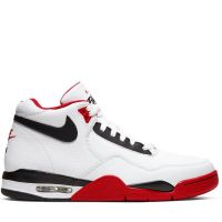 Мъжки кецове NIKE Flight Legacy Shoes White/Red, снимка 2 - Кецове - 45982058