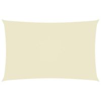 vidaXL Платно-сенник, Оксфорд текстил, правоъгълно, 3x6 м, кремаво(SKU:135213, снимка 1 - Градински мебели, декорация  - 45469066