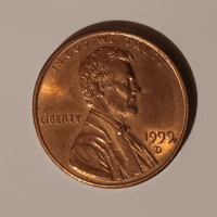 1 цент САЩ 1999 1 цент 1999 Американска монета Линкълн , снимка 2 - Нумизматика и бонистика - 44943504