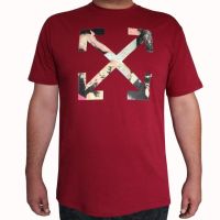 Памучна тениска в цвят бордо (003), снимка 1 - Тениски - 45467347
