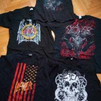 Оригинални винтейдж тениски на Slayer, снимка 1 - Тениски - 45572516