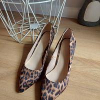 Дамски официални обувки с леопардов принт номер 40, снимка 5 - Дамски обувки на ток - 45491765