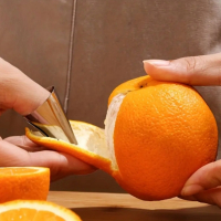 Прибор за белене на портокал, чесън, шам фъстък , снимка 5 - Прибори за хранене, готвене и сервиране - 44976766