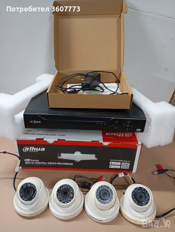 Видеонаблюдение   ДВР за 4 камери, снимка 1