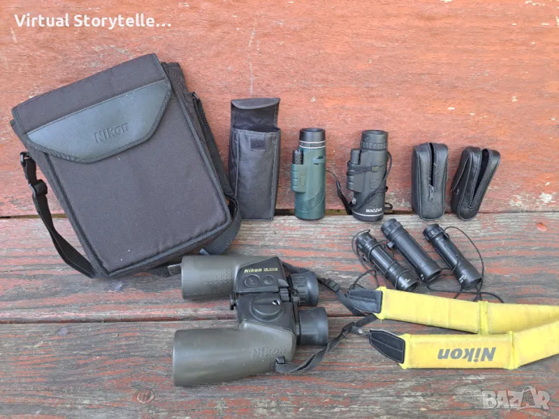 Бинокъл Никон и монокли, снимка 1