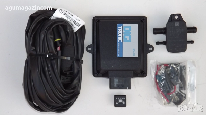 Пълен комплект газов инжекцион за 4 цил автомобил без обд, снимка 1