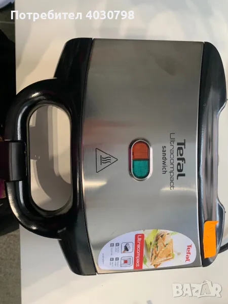 Сандвич тостер SM1552 Tefal, снимка 1