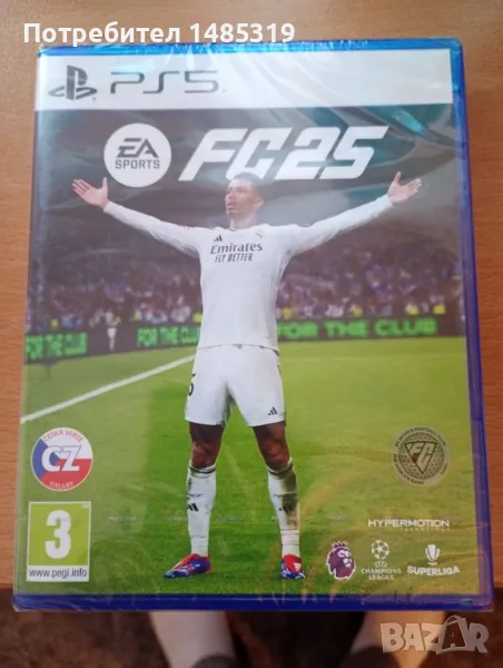 Игра EA Sports FC 25 за PlayStation 5, снимка 1