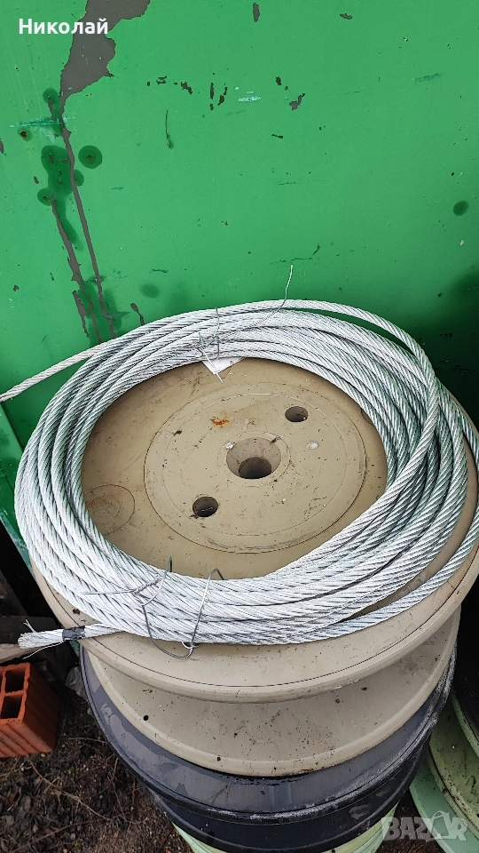 Въже стоманено ф10, снимка 1