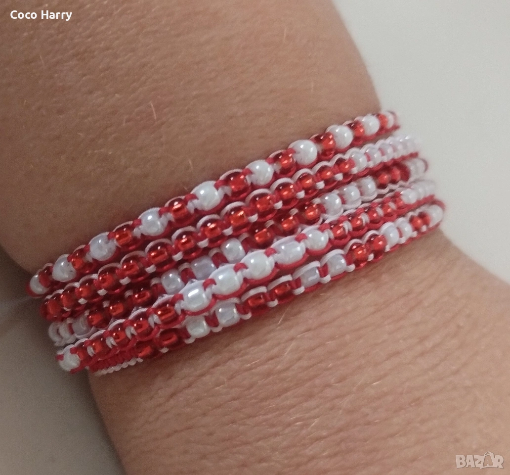 Комплект мартеници,минималистични,ръчно изработени, снимка 1