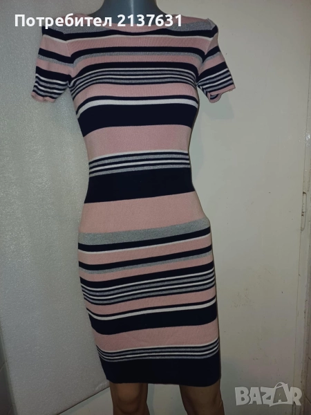 ДАМСКА Финно ПЛЕТЕНА РОКЛЯ - Размер S / M , снимка 1